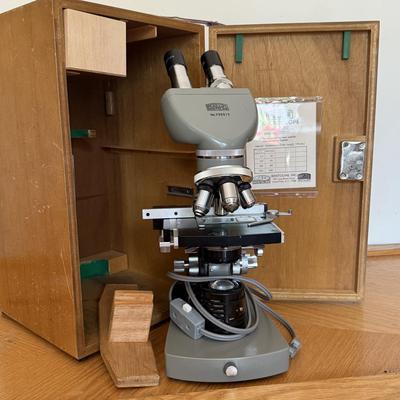 LOT 148F: Vintage Bristolscope Bristoline Microscope