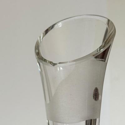 LOT 150F: Bubble Glass Decanter w/ Matching Cups