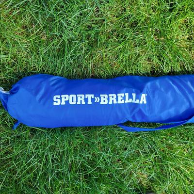 LOT 151G: Pair of Folding Chairs and Umbrella with Storage Bags