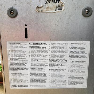 LOT 154P: Weber Genesis Natural Gas Grill with Cover