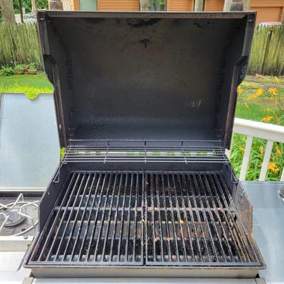 LOT 154P: Weber Genesis Natural Gas Grill with Cover