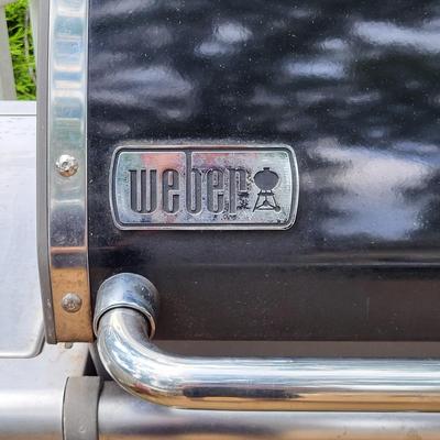 LOT 154P: Weber Genesis Natural Gas Grill with Cover