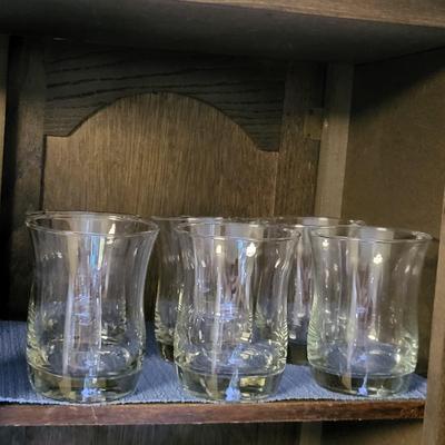 LOT 159K: Cabinet Full of Glass Mason Jars and More