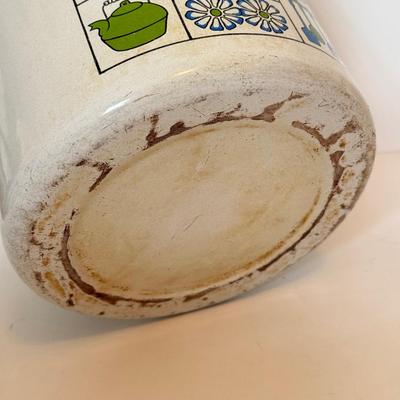 LOT 164F: Vintage 1960s/70s Enamel Steamer Pot