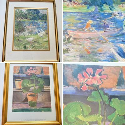 LOT 169F: Vintage Art Prints: Henri Matisse & More