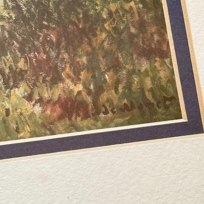 LOT 172F: Vintage Claude Monet Art Prints