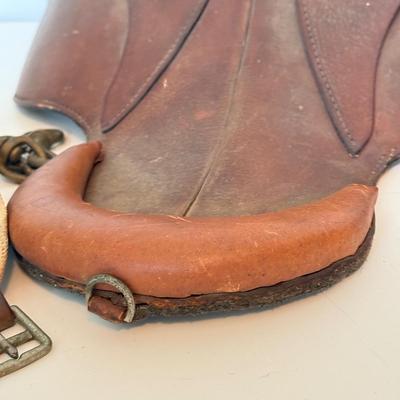 LOT 177F: Vintage Lead Line Saddle