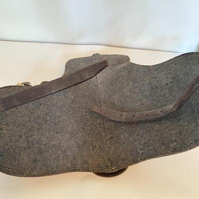 LOT 177F: Vintage Lead Line Saddle