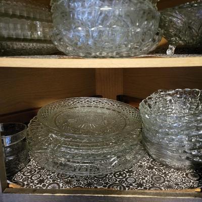 LOT 181K: Cabinet Full of Assorted Glasswear