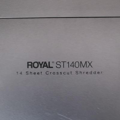 LOT 186S: Royal ST140 Max Shredder on Wheels