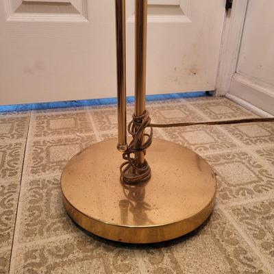 LOT 187F: Pair of Two Metal Lamps