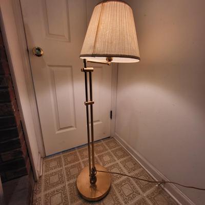 LOT 187F: Pair of Two Metal Lamps