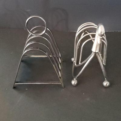 LOT 223K: Kitchen Accessories; Turned Wood Bowls, Vintage Glass Refrigerator Bottle, Vintage Toast Racks, and More
