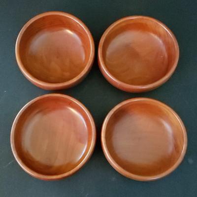 LOT 223K: Kitchen Accessories; Turned Wood Bowls, Vintage Glass Refrigerator Bottle, Vintage Toast Racks, and More