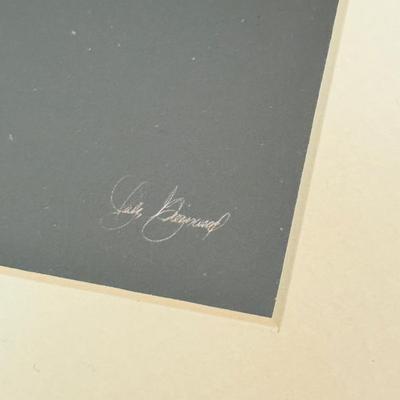 LOT 231F: Trio of Signed Flower Prints