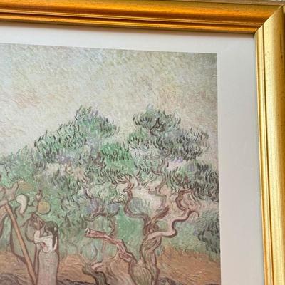 LOT 234F: Framed Art Prints: Van Gogh & Winslow Homer