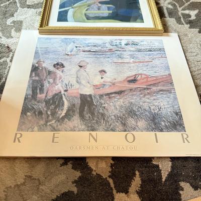LOT 235F: Auguste Renoir & Mary Cassatt Art Prints