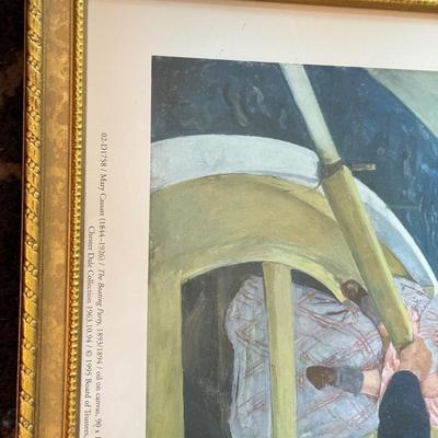 LOT 235F: Auguste Renoir & Mary Cassatt Art Prints