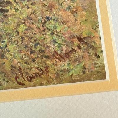 LOT 237F: Vintage Unframed Claude Monet Art Prints