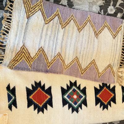 LOT 240F: Hand Woven Rugs / Tapestries