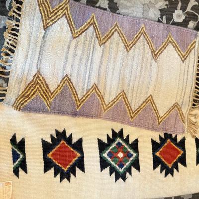 LOT 240F: Hand Woven Rugs / Tapestries