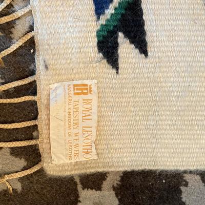 LOT 240F: Hand Woven Rugs / Tapestries