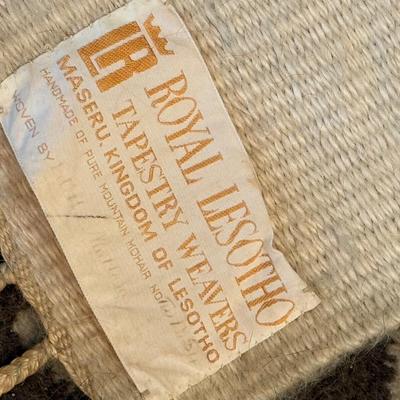 LOT 240F: Hand Woven Rugs / Tapestries