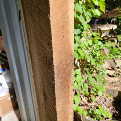 Rough-Cut Wood Slab for Mantle or Other (G-JS)