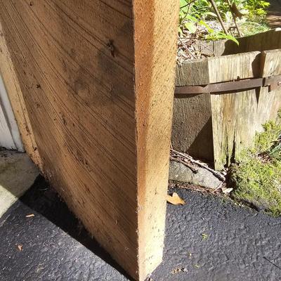 Rough-Cut Wood Slab for Mantle or Other (G-JS)