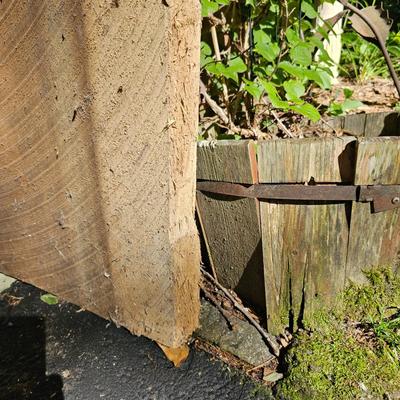 Rough-Cut Wood Slab for Mantle or Other (G-JS)