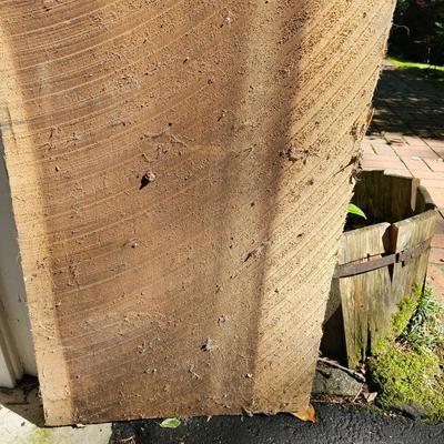 Rough-Cut Wood Slab for Mantle or Other (G-JS)