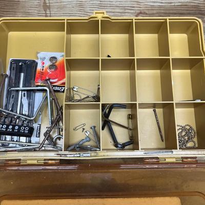 Plastic Organizer Boxes & Tote With Contents (SRF-MG)