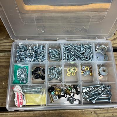 Plastic Organizer Boxes & Tote With Contents (SRF-MG)