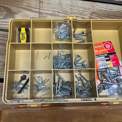 Plastic Organizer Boxes & Tote With Contents (SRF-MG)