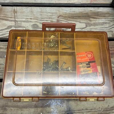 Plastic Organizer Boxes & Tote With Contents (SRF-MG)