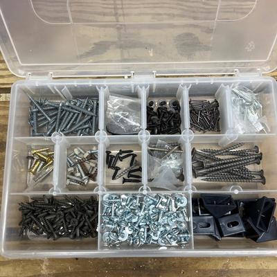 Plastic Organizer Boxes & Tote With Contents (SRF-MG)