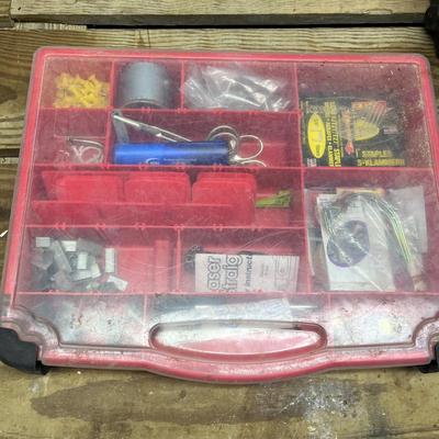 Plastic Organizer Boxes & Tote With Contents (SRF-MG)