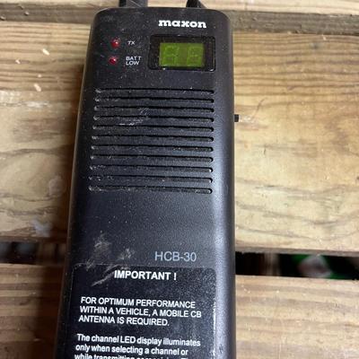 Three Baofeng Portable Two Way Radios, Scanner & Two Handheld CB Radios (SRF-MG)