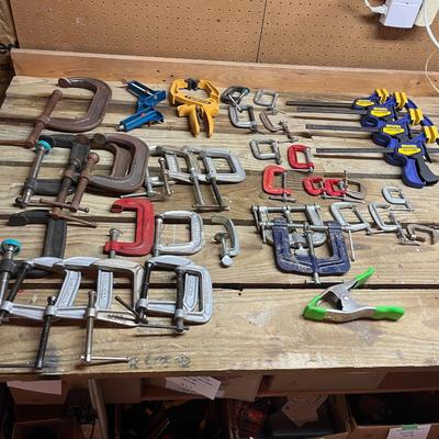 Irwin Quick Clamps, C Clamps .& More (SRF-MG)