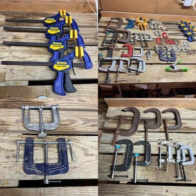 Irwin Quick Clamps, C Clamps .& More (SRF-MG)
