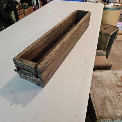 Vintage Wood Containers & Tool Boxes (G-JS)