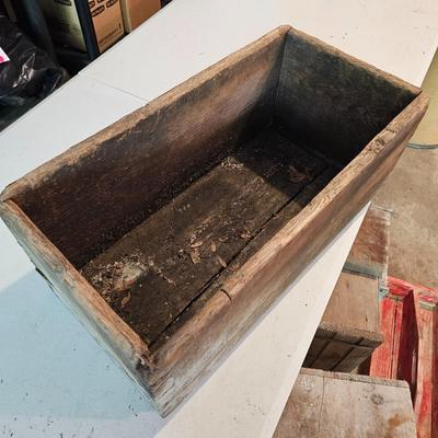 Vintage Wood Containers & Tool Boxes (G-JS)