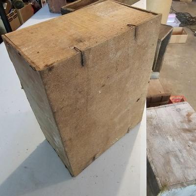 Vintage Wood Containers & Tool Boxes (G-JS)