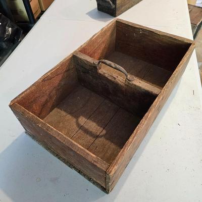 Vintage Wood Containers & Tool Boxes (G-JS)