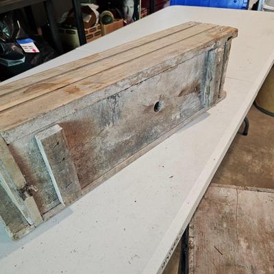 Vintage Wood Containers & Tool Boxes (G-JS)