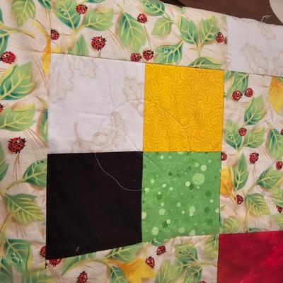 Assorted Quilts, Wall Hangers + Quilt Rack (GB1-JS)