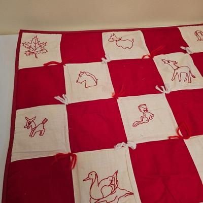 Assorted Quilts, Wall Hangers + Quilt Rack (GB1-JS)