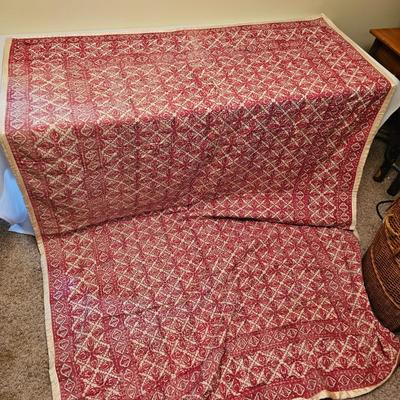 Assorted Quilts, Wall Hangers + Quilt Rack (GB1-JS)