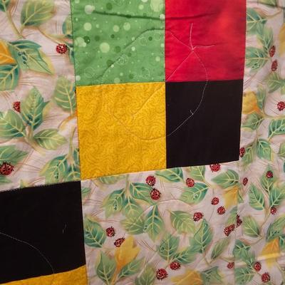 Assorted Quilts, Wall Hangers + Quilt Rack (GB1-JS)