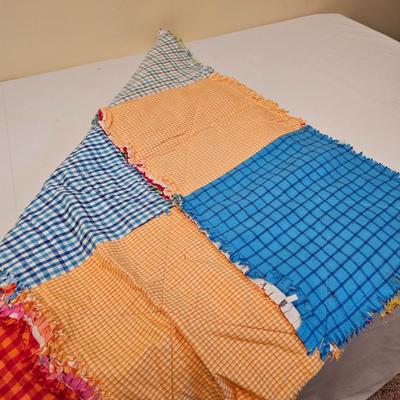Assorted Quilts, Wall Hangers + Quilt Rack (GB1-JS)